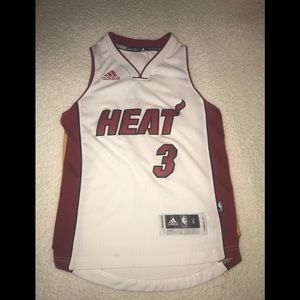 🔥🏀 Miami Heat Wade 3 Jersey YouTh Small